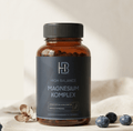 Glasdose High Balance Magnesium Komplex mit 120 Kapseln, 400 mg elementares Magnesium aus 4 Formen